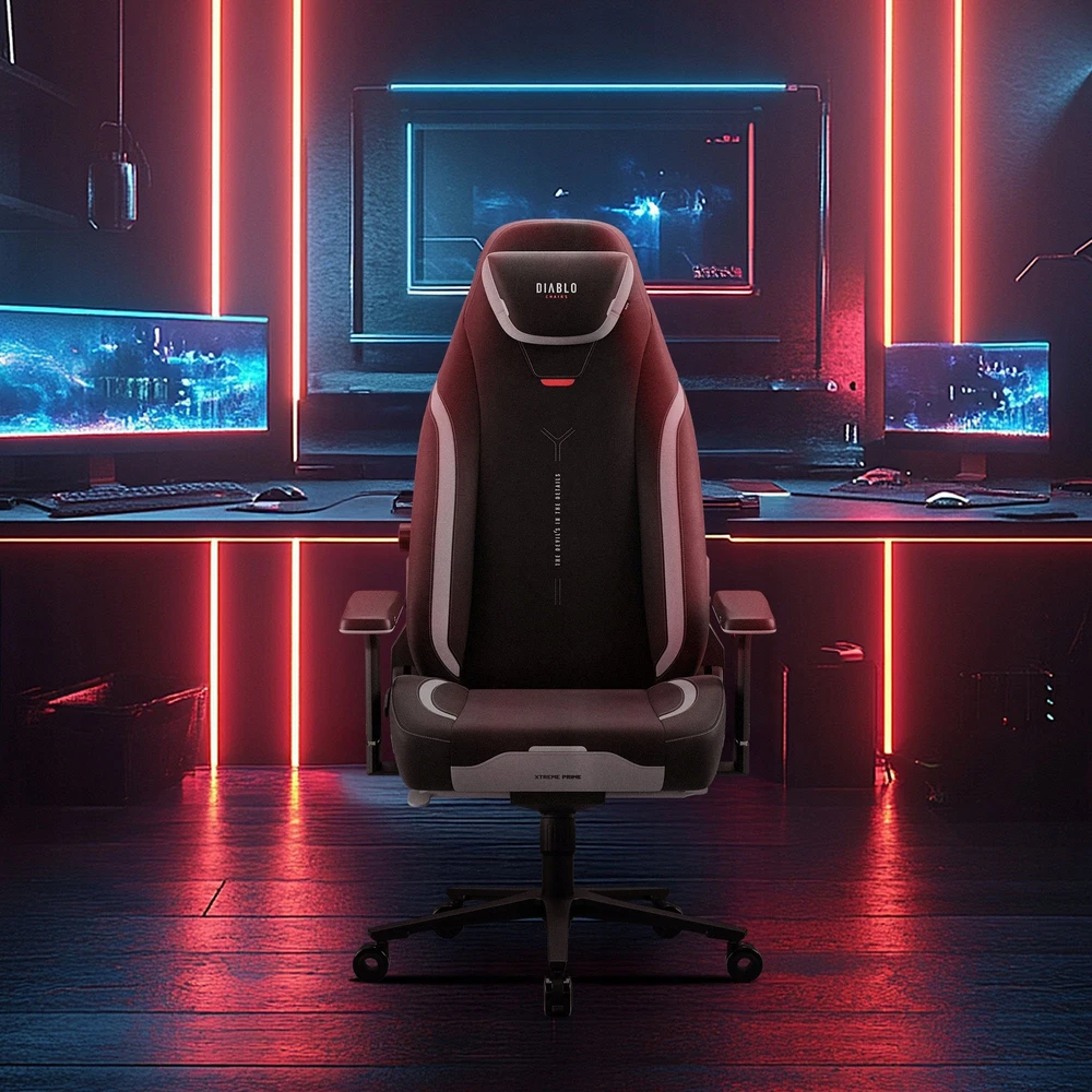 Diablo Chairs Diablo X-Eye Prime Normal Size - Burned Juodas ergonominė kėdė