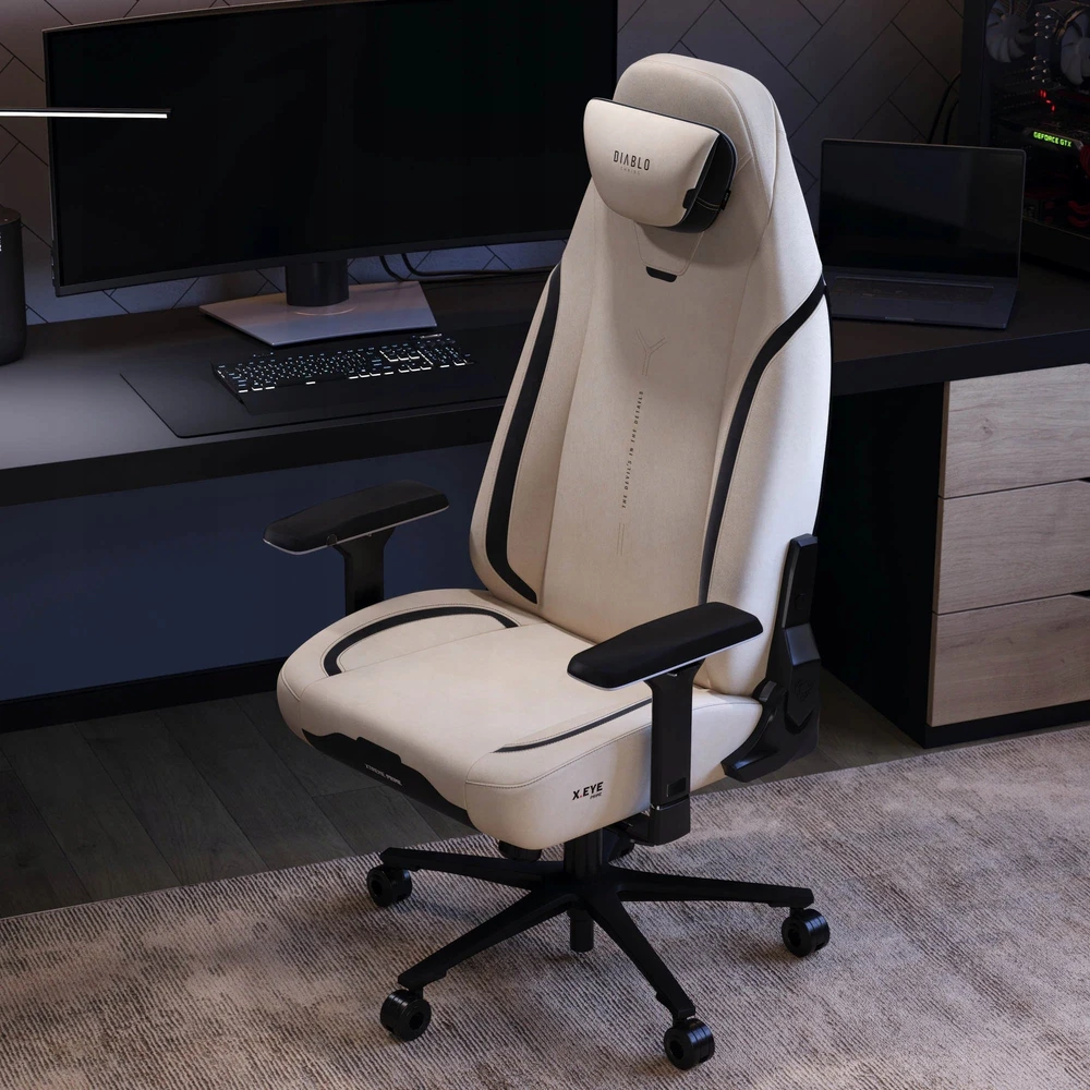 Diablo Chairs Diablo X-Eye Prime Normal Size - Desert Storm ergonominė kėdė