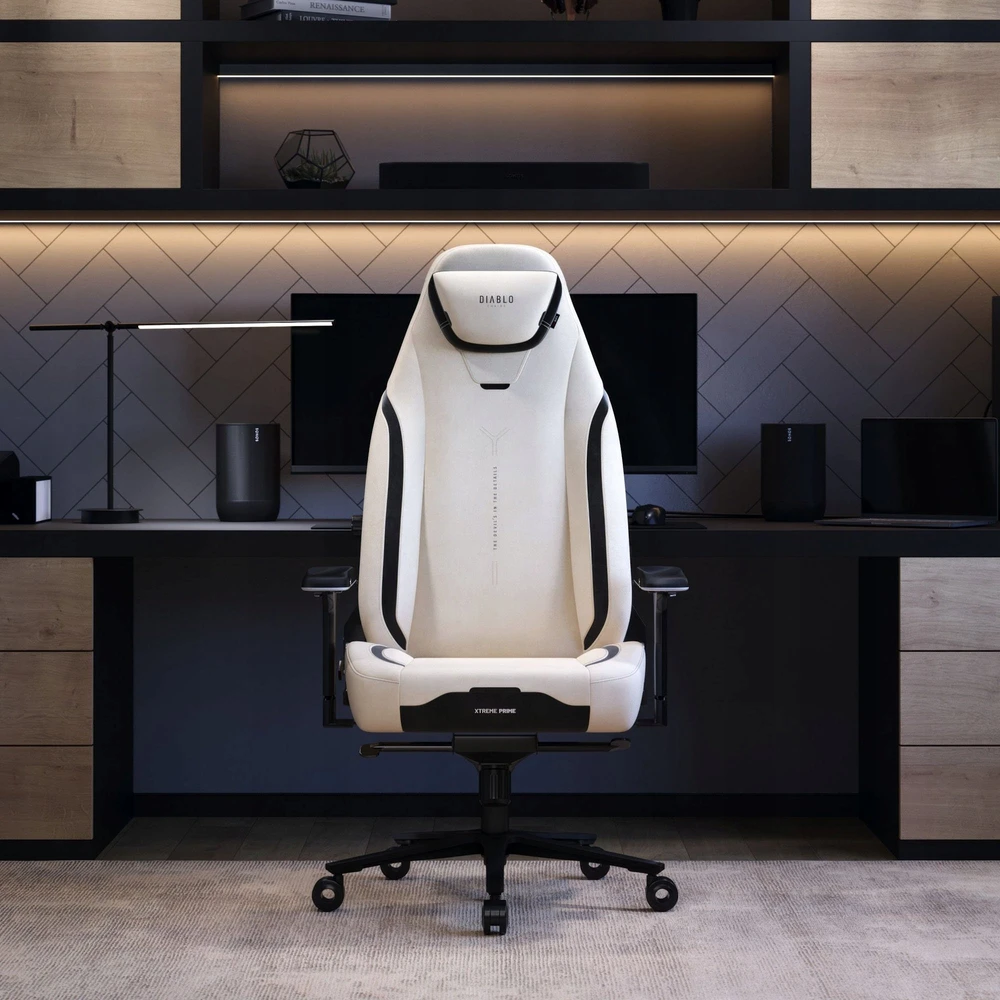Diablo Chairs Diablo X-Eye Prime Normal Size - Desert Storm ergonominė kėdė