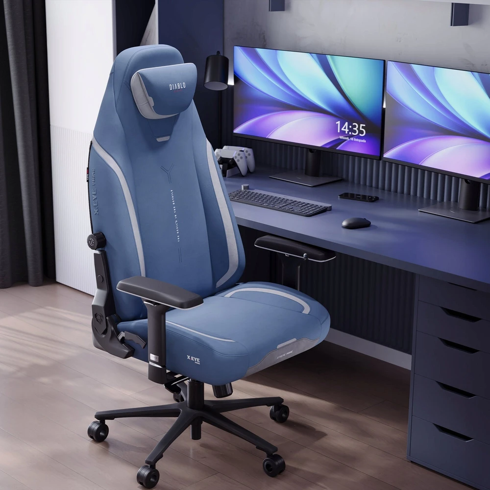 Diablo Chairs Diablo X-Eye Prime - Meta Ocean ergonominė kėdė