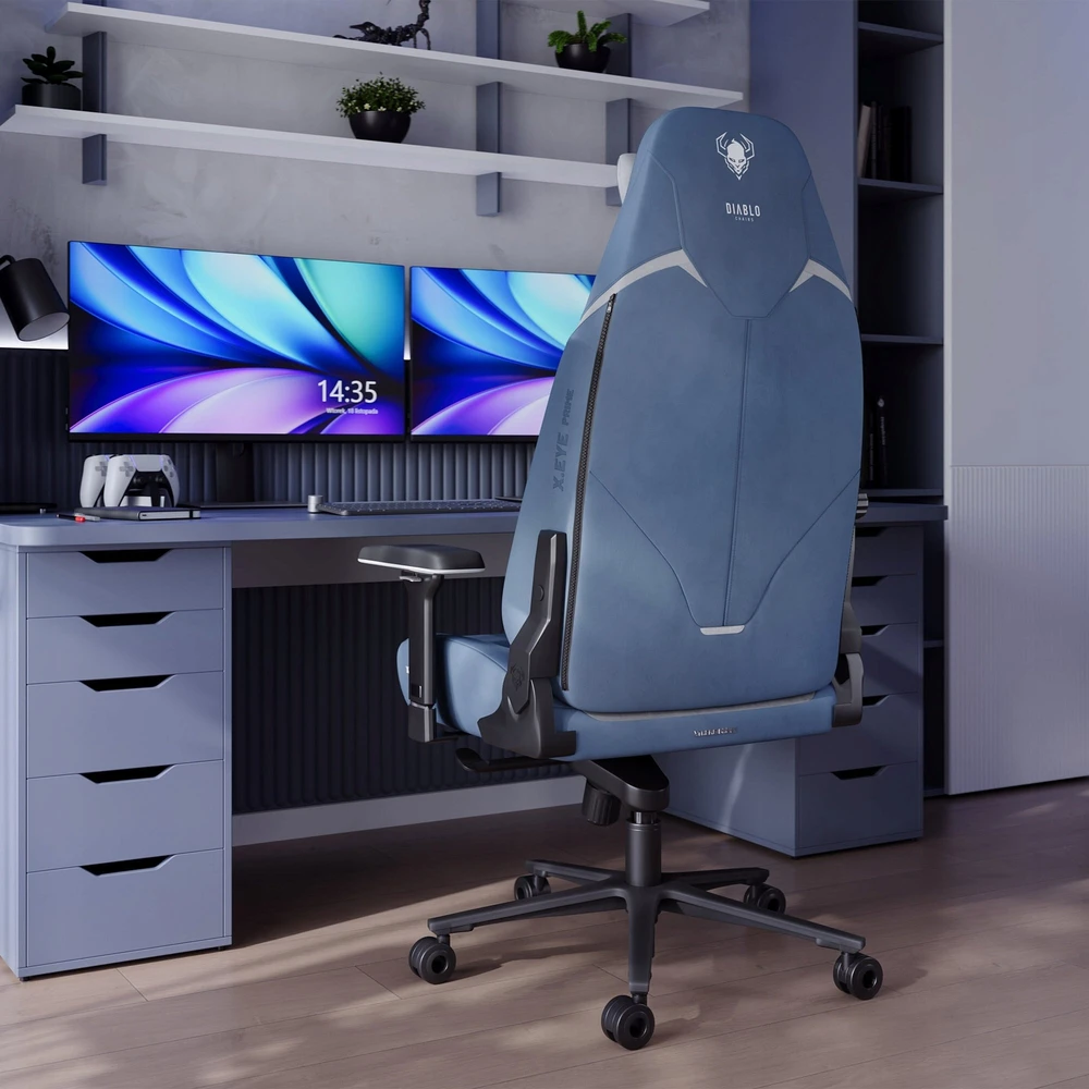 Diablo Chairs Diablo X-Eye Prime - Meta Ocean ergonominė kėdė
