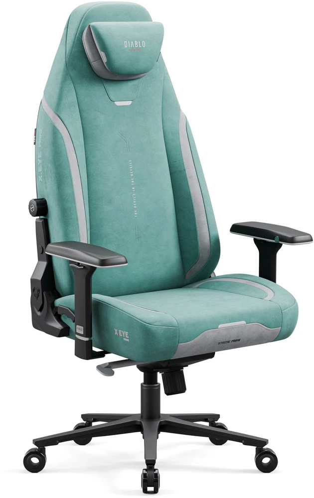 Diablo Chairs Diablo X-Eye Prime Normal Size - Mystic Mint ergonominė kėdė