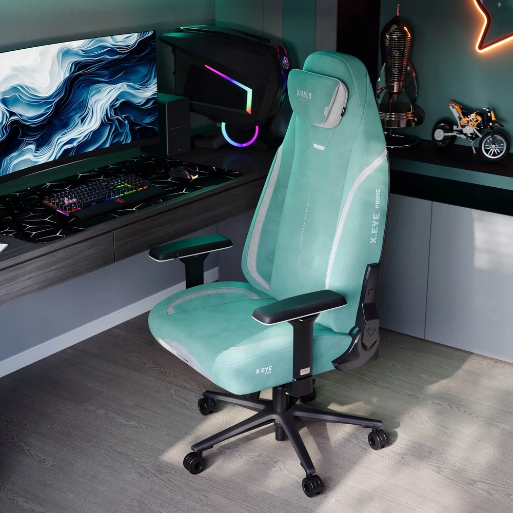 Diablo Chairs Diablo X-Eye Prime Normal Size - Mystic Mint ergonominė kėdė