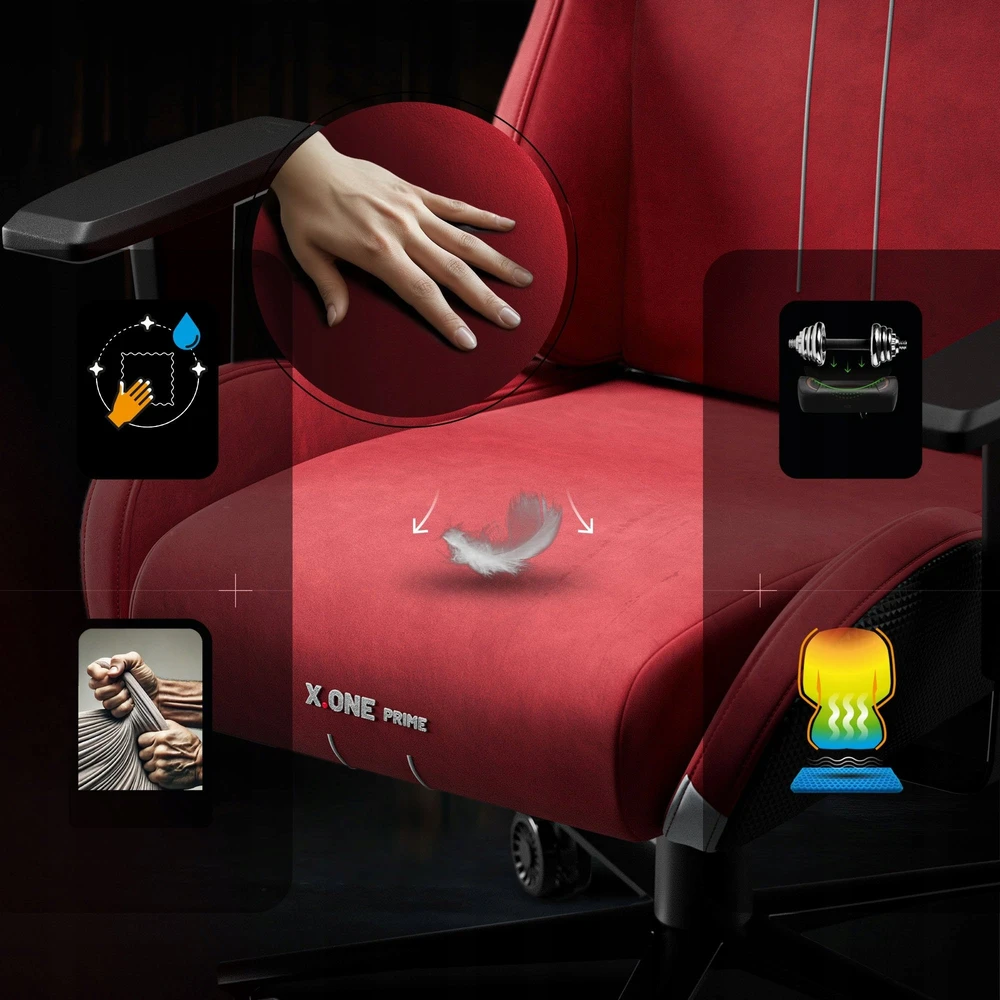 Diablo Chairs Diablo X-One Prime Normal Size - Bloody Mary ergonominė kėdė