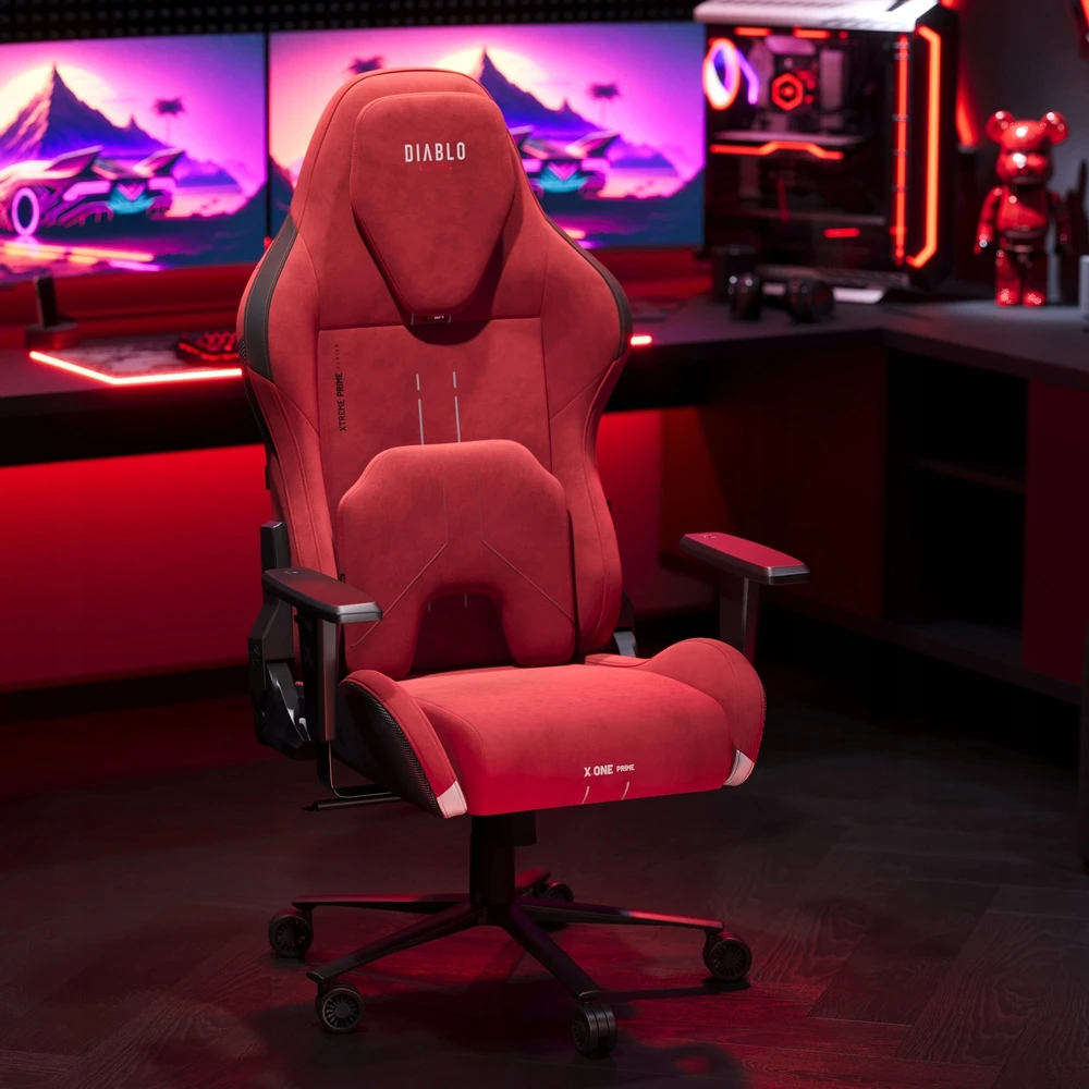 Diablo Chairs Diablo X-One Prime Normal Size - Bloody Mary ergonominė kėdė