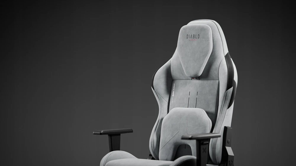 Diablo Chairs Diablo X-One Prime Normal Size - Nightwolf Moon ergonominė kėdė