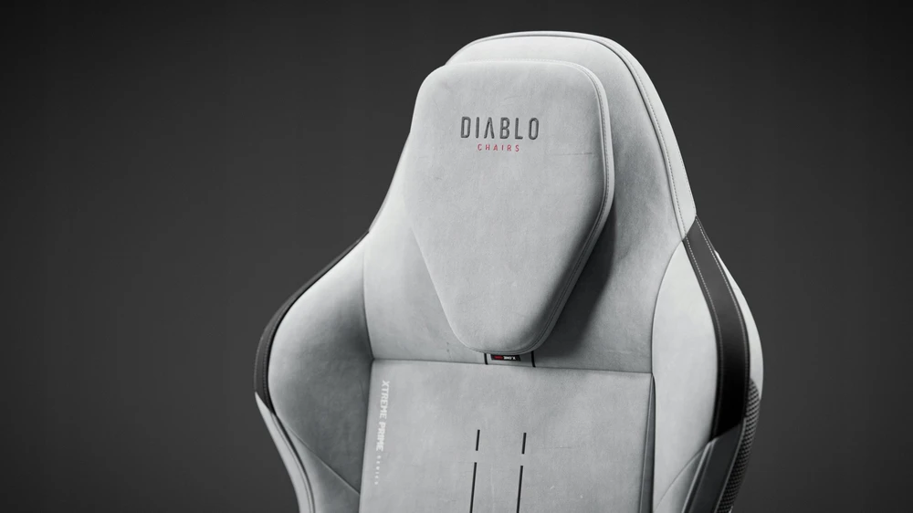 Diablo Chairs Diablo X-One Prime Normal Size - Nightwolf Moon ergonominė kėdė