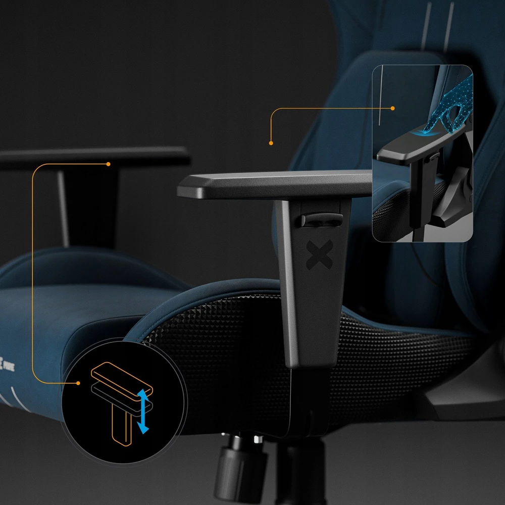 Diablo Chairs Diablo X-One Prime Normal Size - Meta Ocean ergonominė kėdė