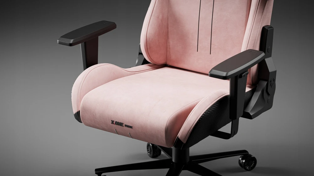 Diablo Chairs Diablo X-One Prime Normal Size - Akira Rožinė ergonominė kėdė