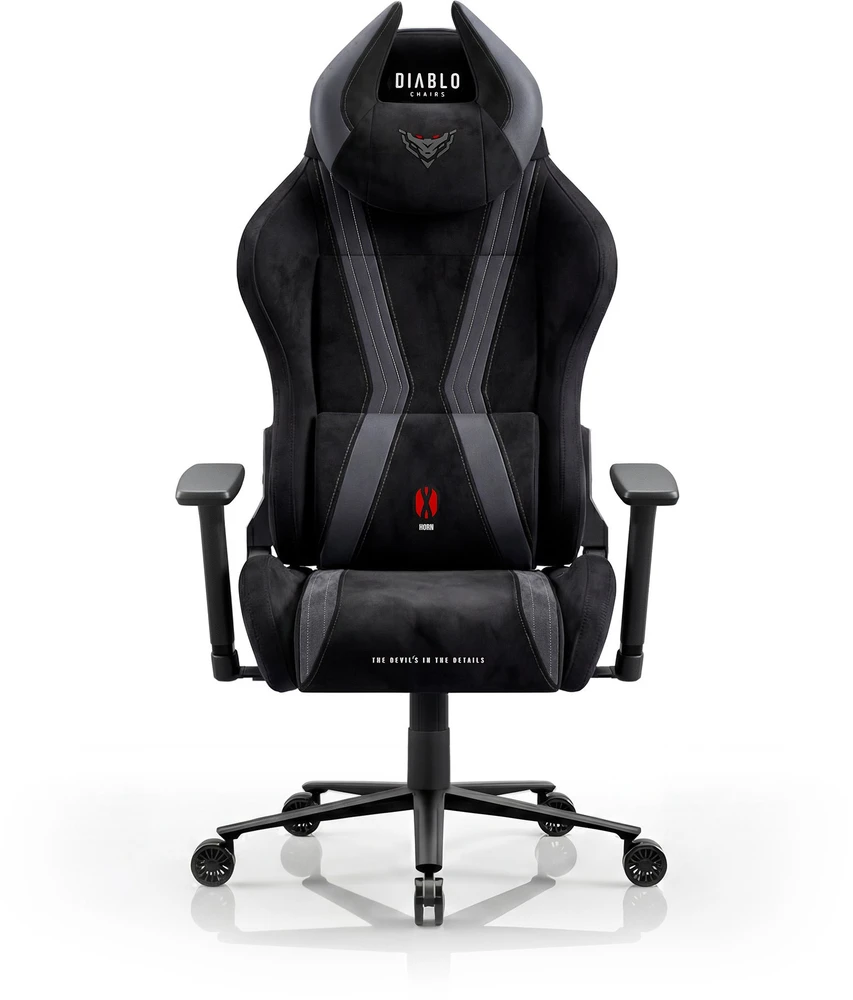 Diablo X-Horn 2.0 Burned Juodas Normal fotel gamingowy materiałowy juoda