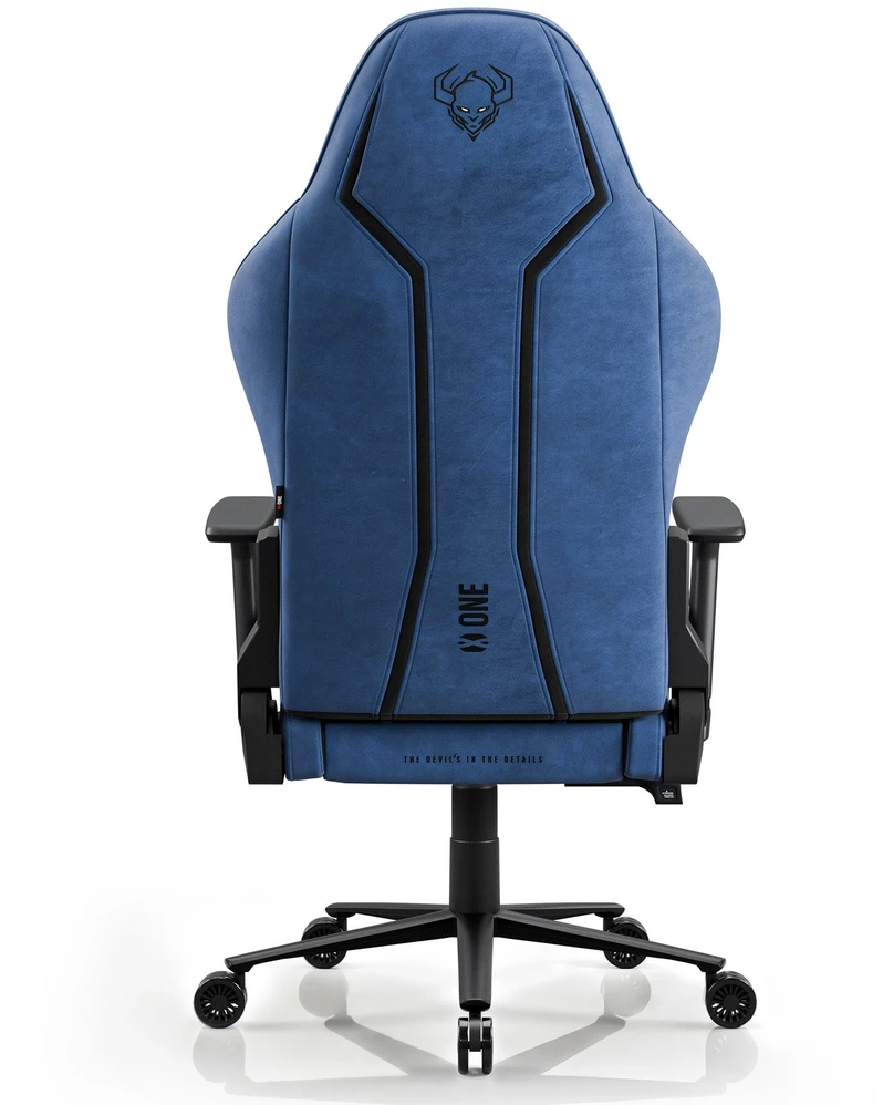 Diablo Chairs Mėlyna Diablo X-One 2.0 King Size Night Mėlyna materiałowy juoda-mėlyna