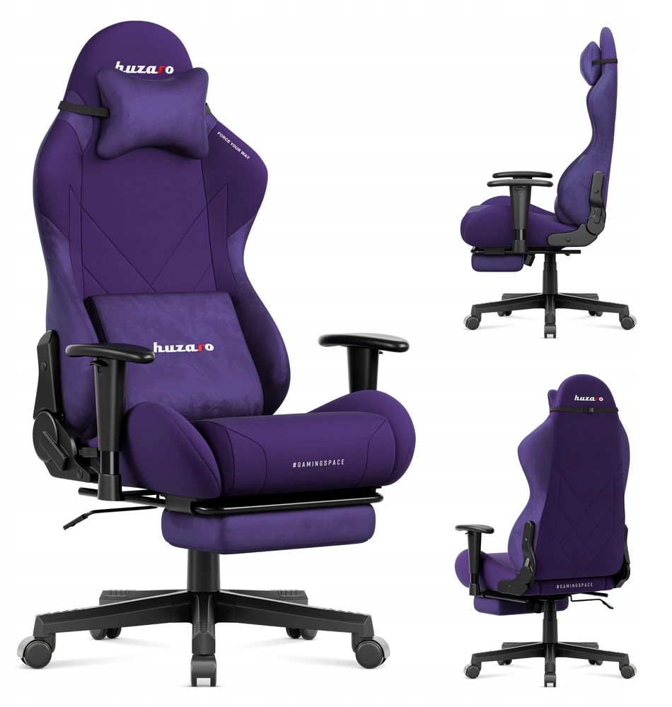Žaidimų kėdė Huzaro Force 5.7, Violetinė