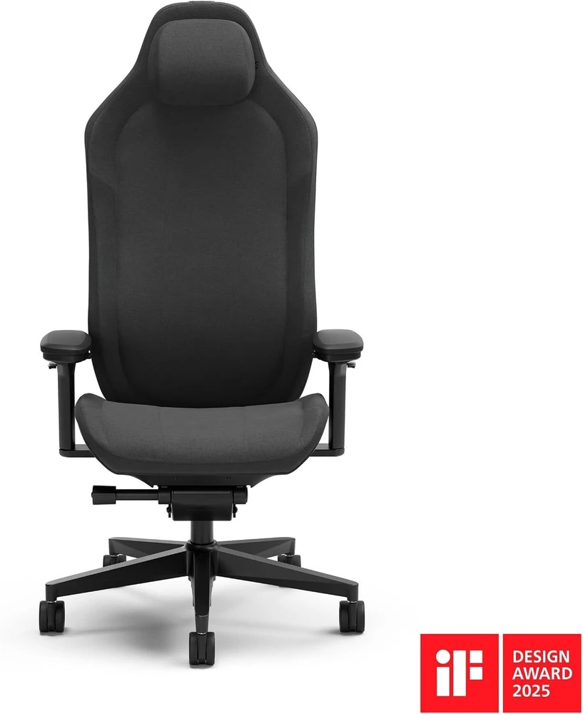 Fractal Design Refine 2 | Žaidimų kėdė | Tamsus audinys