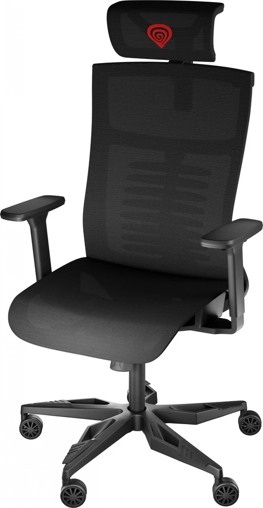 Genesis Ergonomic Chair Astat 700 Pagrindinė medžiaga Aliuminis; Ratukų medžiaga: nailonas su CareGlide danga | Juodas