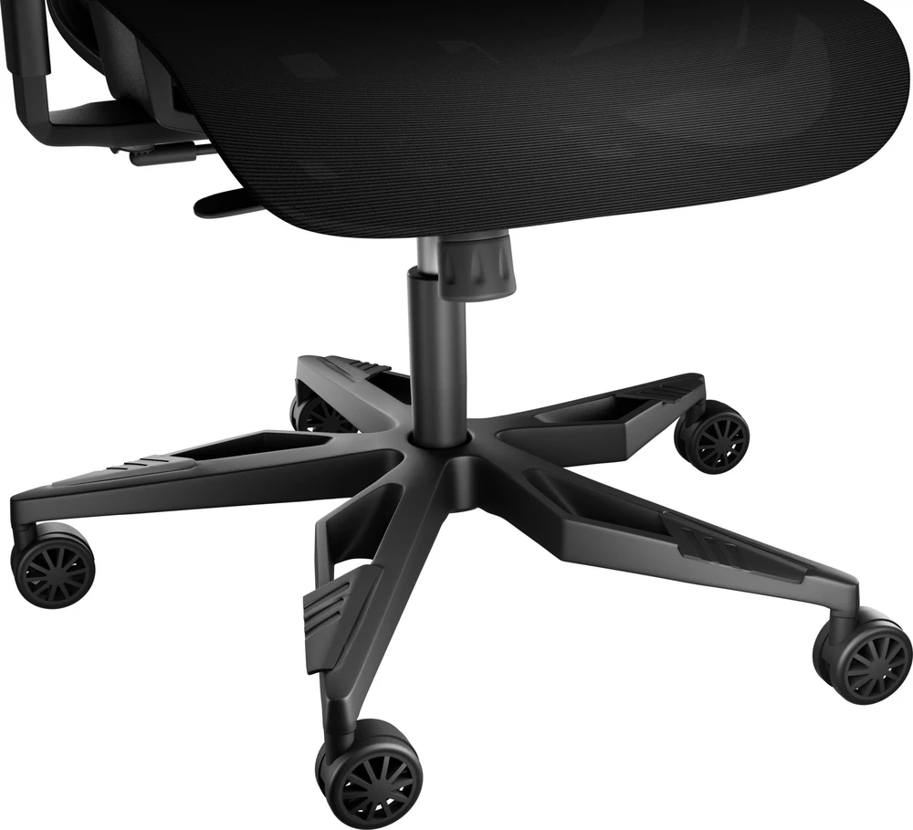 Genesis Ergonomic Chair Astat 700 Pagrindinė medžiaga Aliuminis; Ratukų medžiaga: nailonas su CareGlide danga | Juodas