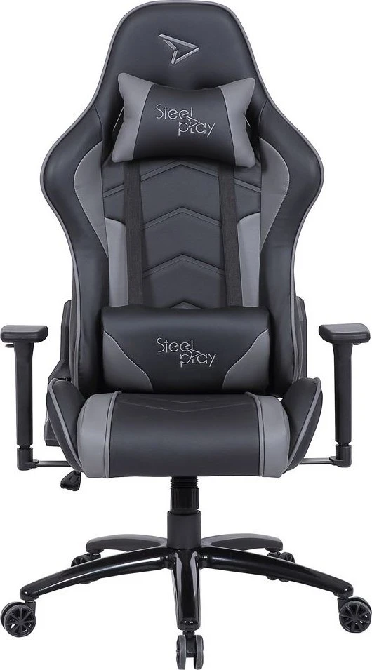 Fotel HP STEELPLAY PC žaidimų kėdė SGC01 pilka
