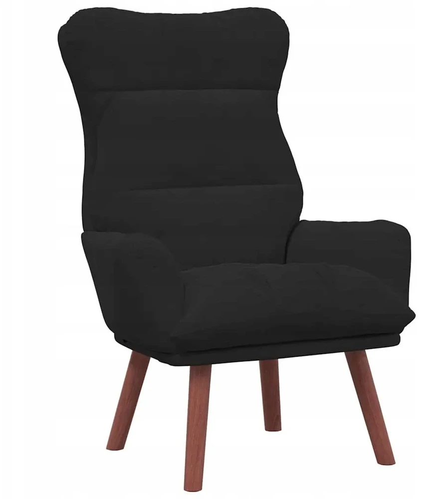 Fotelis krėslas Juoda 69 x 74 x 93 cm Aksomas