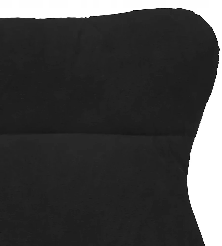 Fotelis krėslas Juoda 69 x 74 x 93 cm Aksomas