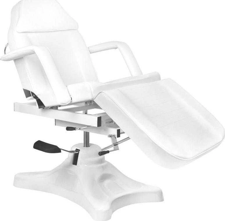 Activeshop Kosmetologinis krėslas HYDRAULIC COSMETIC SALON Baltas