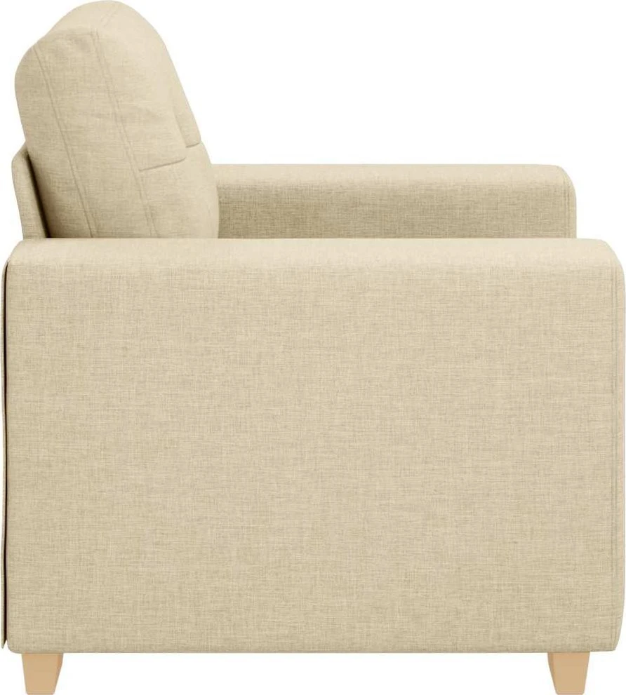Sofa Sofos krėslas, kreminės spalvos, 100x78x80 cm, audinys
