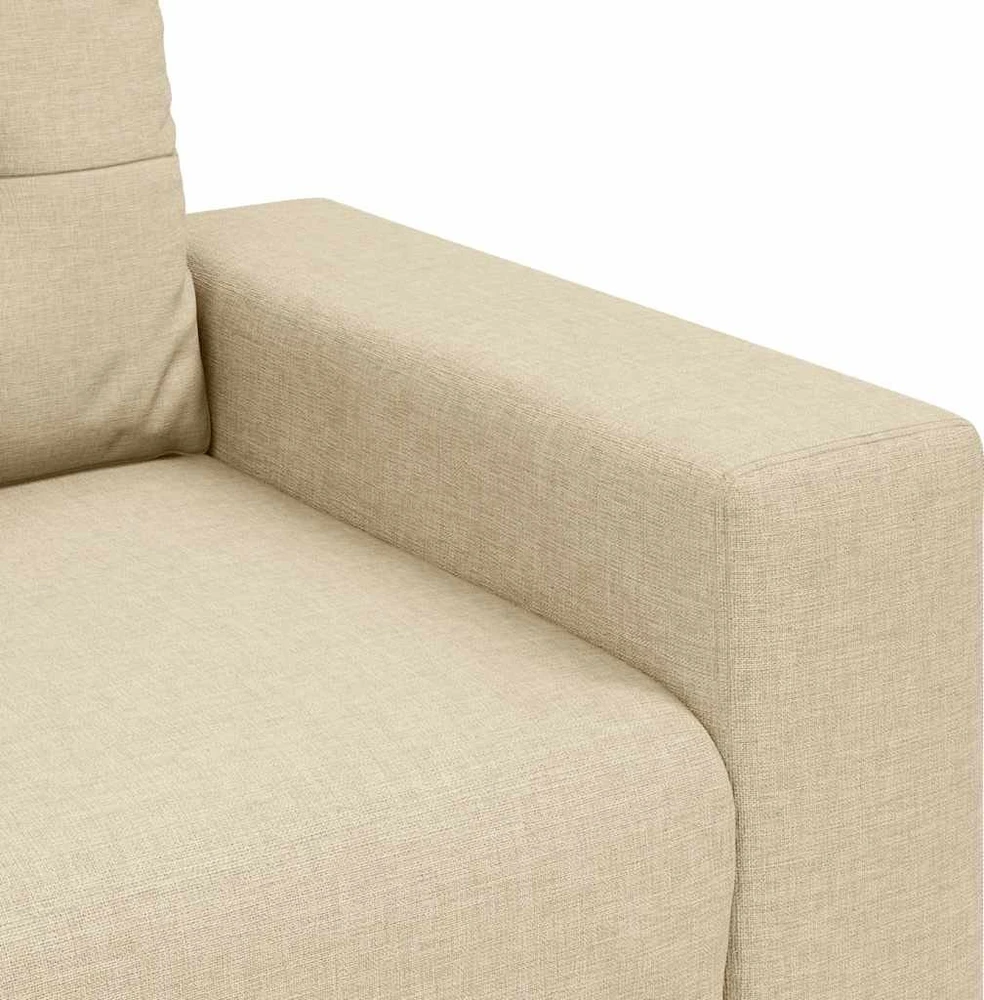 Sofa Sofos krėslas, kreminės spalvos, 100x78x80 cm, audinys
