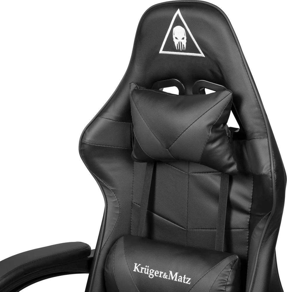 Žaidimų kėdė Kruger & Matz GX-150, Juoda