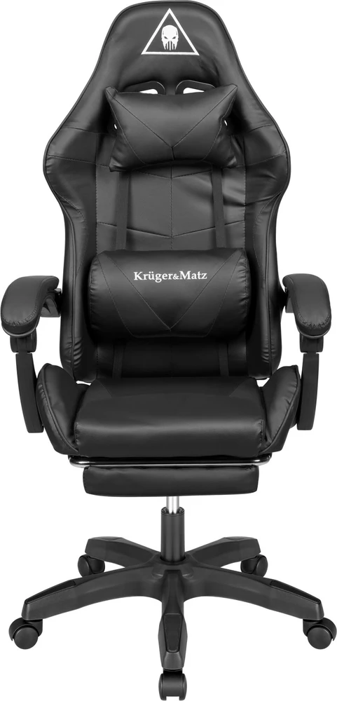 Žaidimų kėdė Kruger & Matz GX-150, Juoda