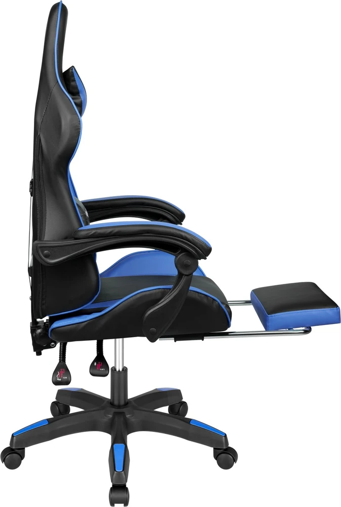 Žaidimų kėdė Kruger & Matz GX-150 Juoda-mėlyna