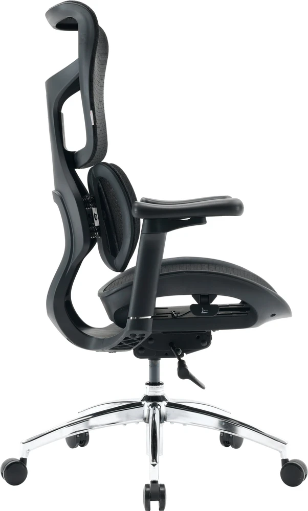 Sihoo DORO S100 Mesh fotel biurowy juoda