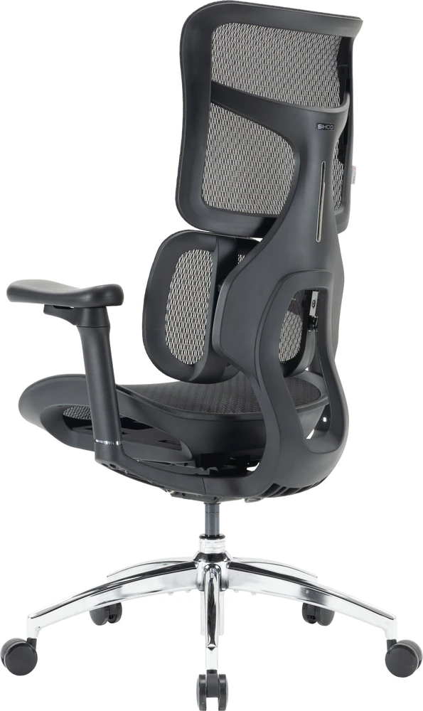 Sihoo DORO S100 Mesh fotel biurowy juoda