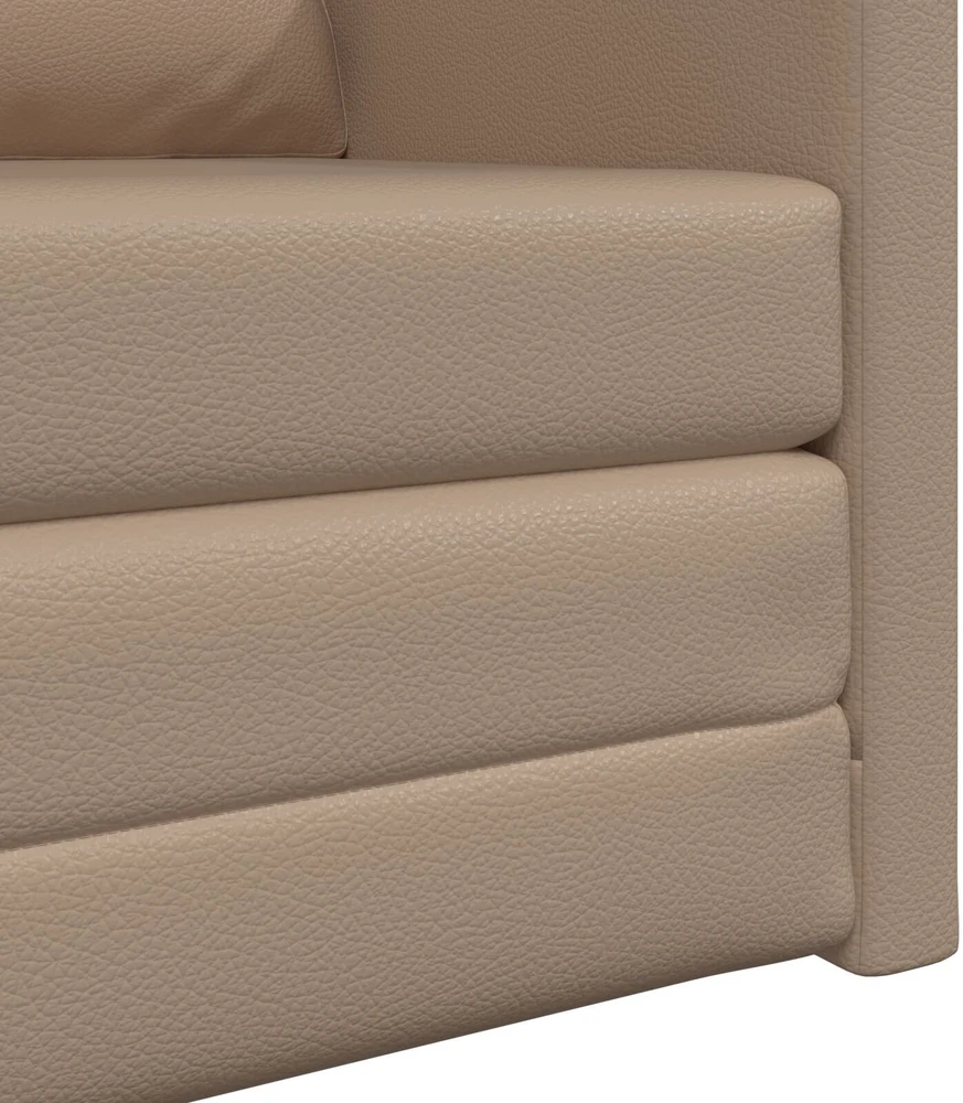 Sofa lova Kapučino 74 x 77 x 81 cm Dirbtinė Oda
