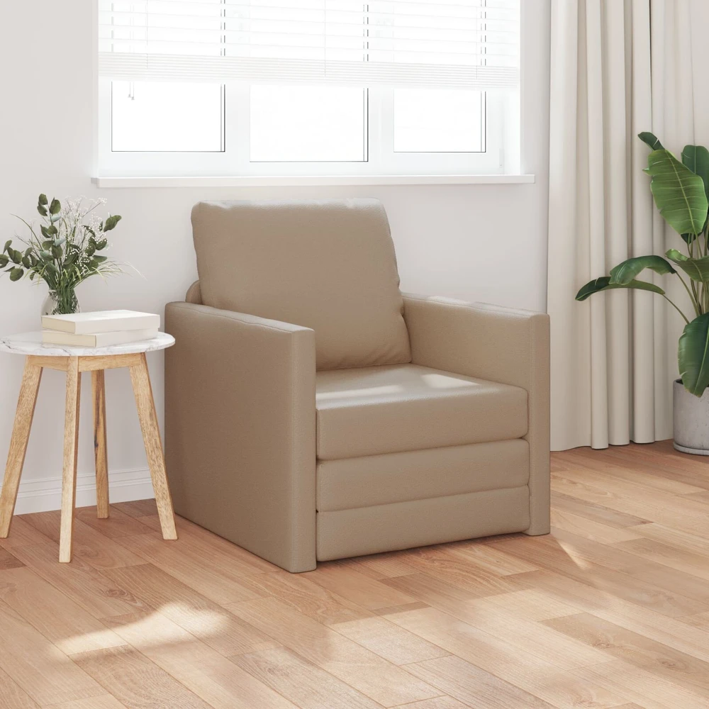 Sofa lova Kapučino 74 x 77 x 81 cm Dirbtinė Oda