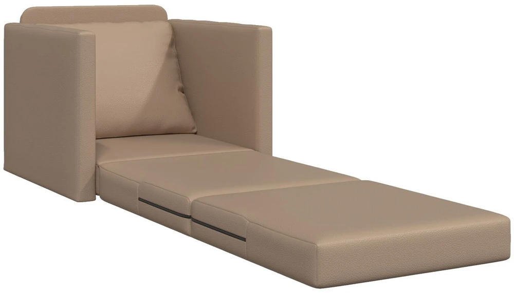Sofa lova Kapučino 74 x 77 x 81 cm Dirbtinė Oda