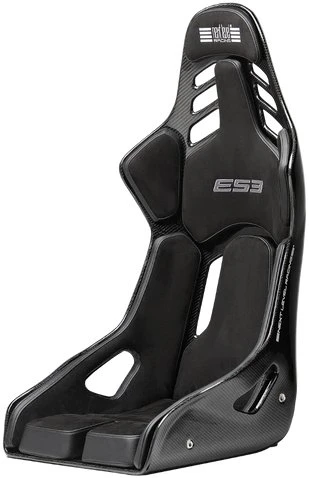 Next Level Racing ES3 Elite Sim Racing Seat, Full Carbon Fibre Edition, Siedzisko su włókna węglowego - juoda (NLR-E065)