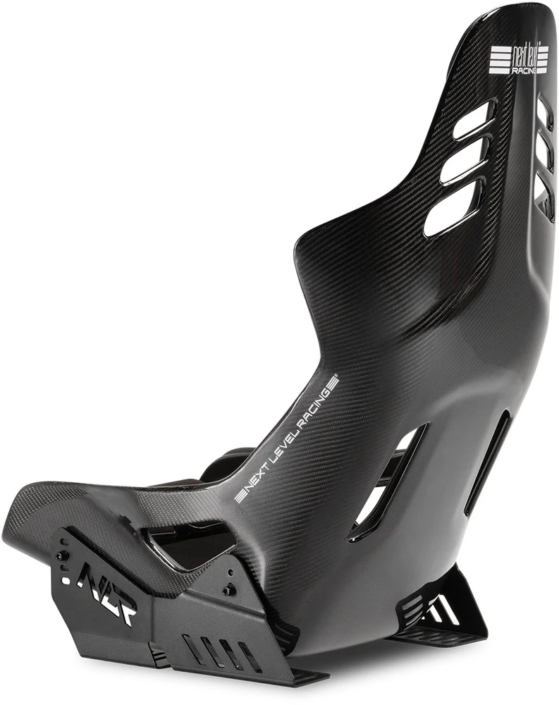 Next Level Racing ES3 Elite Sim Racing Seat, Full Carbon Fibre Edition, Siedzisko su włókna węglowego - juoda (NLR-E065)