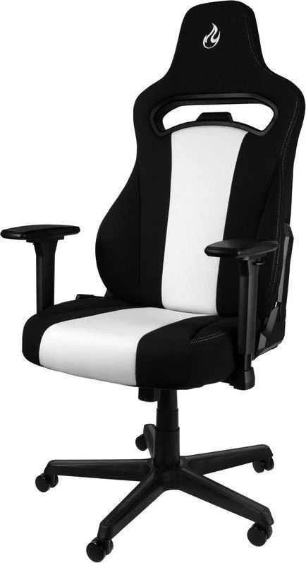 Žaidimų kėdė Nitro Concepts E250 Gaming Chair, Juoda-balta