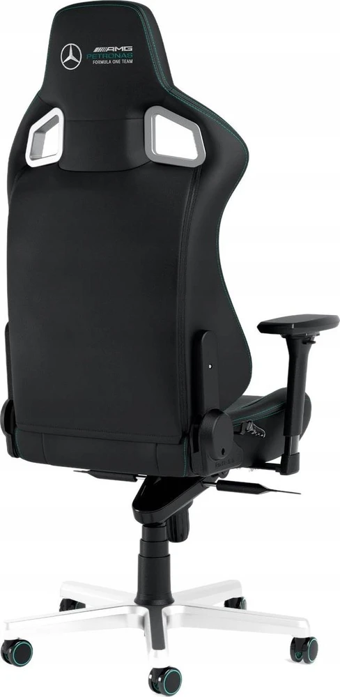 Žaidimų kėdė Noblechairs EPIC Mercedes-AMG Petronas Formula One Team - 2021 Edition Vinilo/PU hibridinės odos žaidimų kėdė