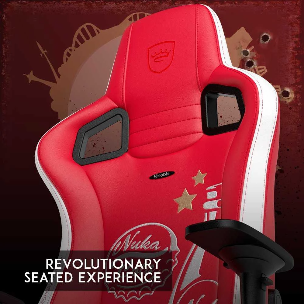 „noblechairs“ EPIC „Nuka-Cola“ žaidimų kėdė – „Fallout“ leidimas