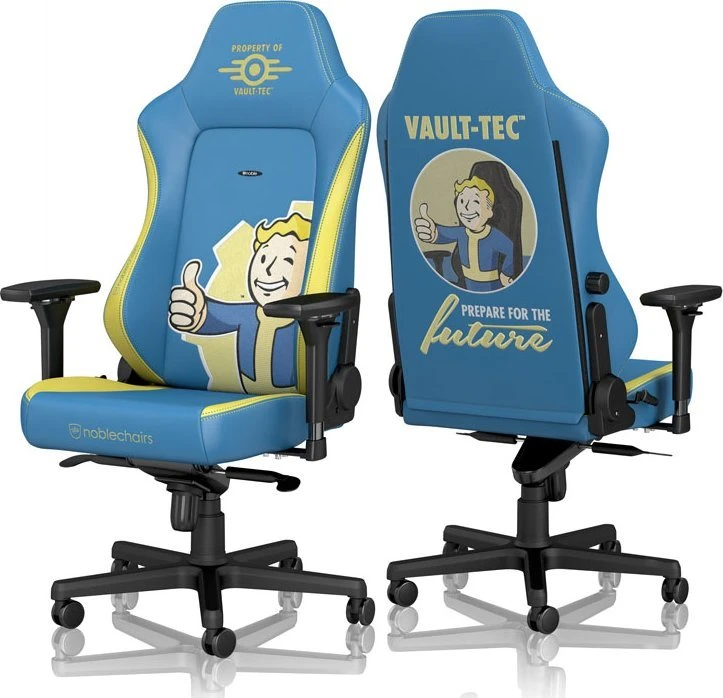 Žaidimų kėdė Noblechairs HERO Fallout Vault-Tec Edition, PU oda