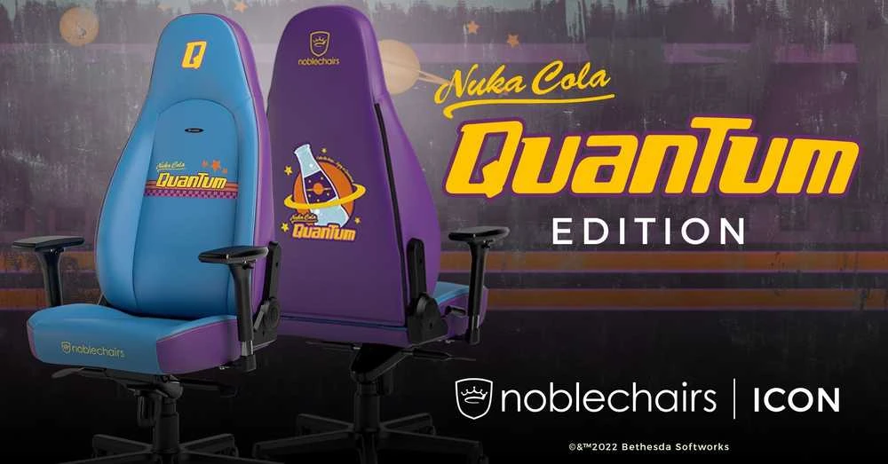 „noblechairs ICON“ žaidimų kėdė – „Fallout Nuka-Cola Quantum Edition“