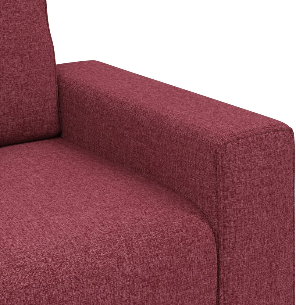 Sofa Kėdė Vyno raudona 100 cm audinys