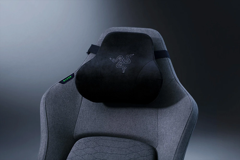 Razer Plush fabric; Aliuminio | Gaming chairs | Iskur | Dark pilkas
