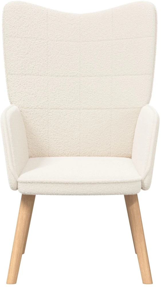 Fotelis krėslas Kreminė 62 x 67 x 95,5 cm Šerpos audinys