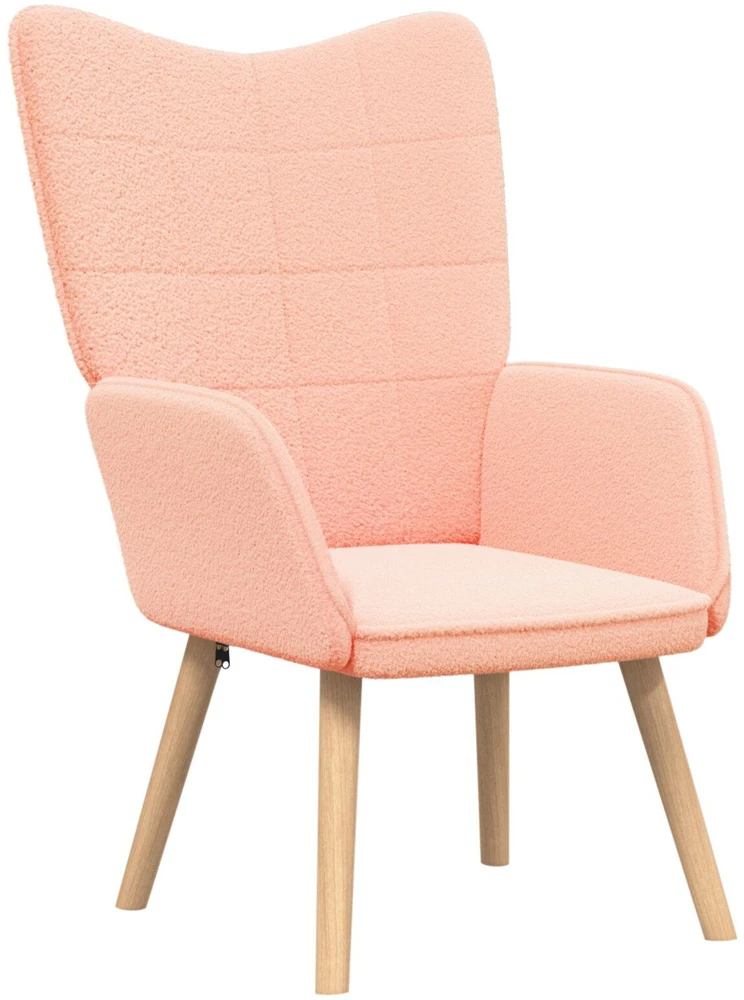 Fotelis krėslas Rožinė 62 x 67 x 95,5 cm Šerpos audinys