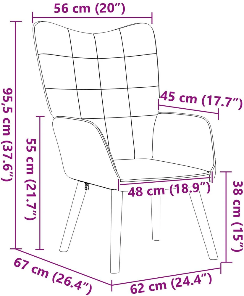 Fotelis krėslas Smėlio 62 x 67 x 95,5 cm Šerpos audinys