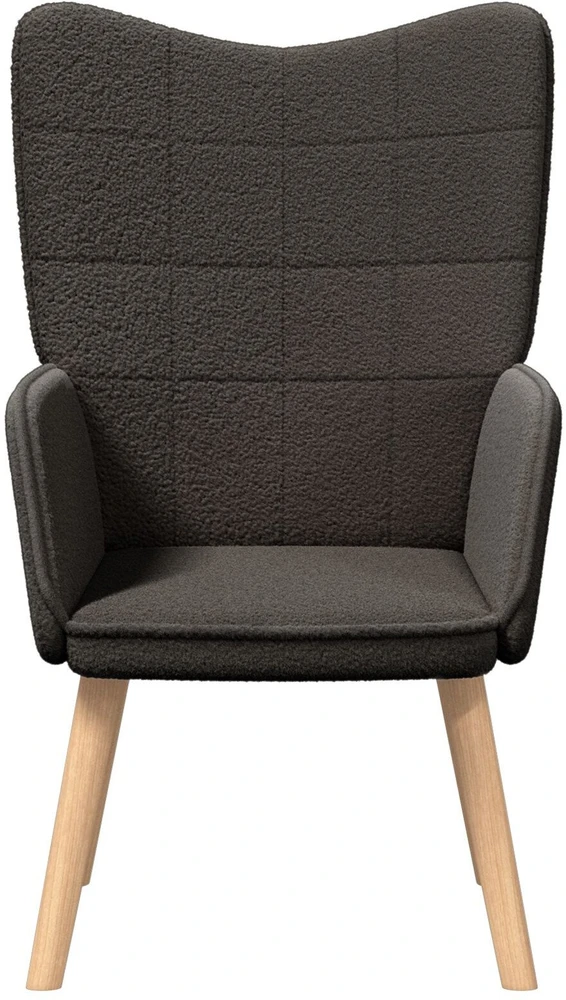Fotelis krėslas Tamsiai pilka 62 x 67 x 95,5 cm Šerpos audinys