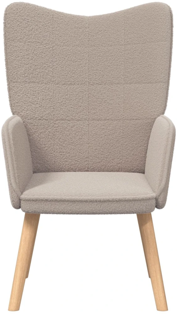 Fotelis krėslas Šviesiai pilka 62 x 67 x 95,5 cm Šerpos audinys