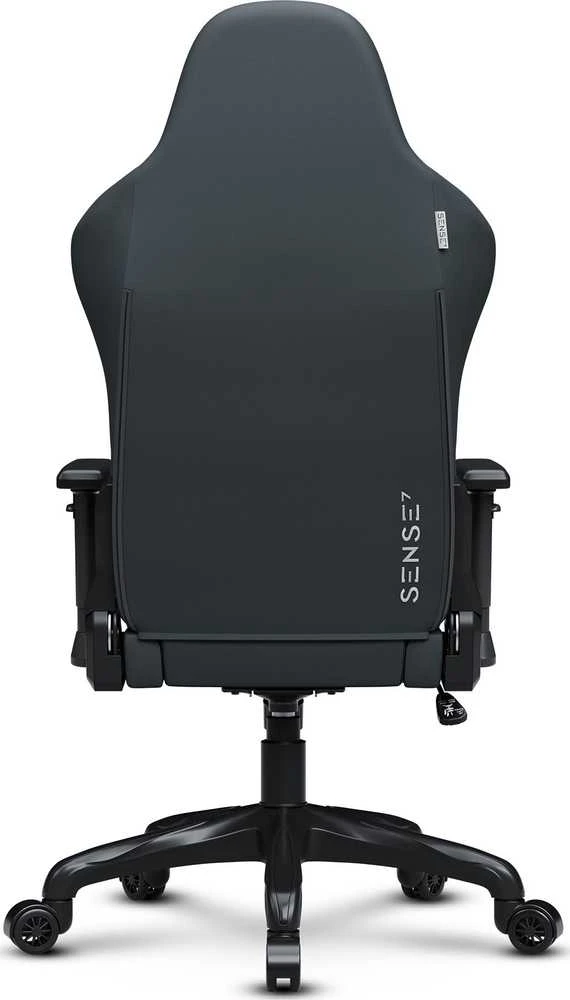 Žaidimų kėdė SENSE7 Spellcaster FUKU, Juoda (odinė)