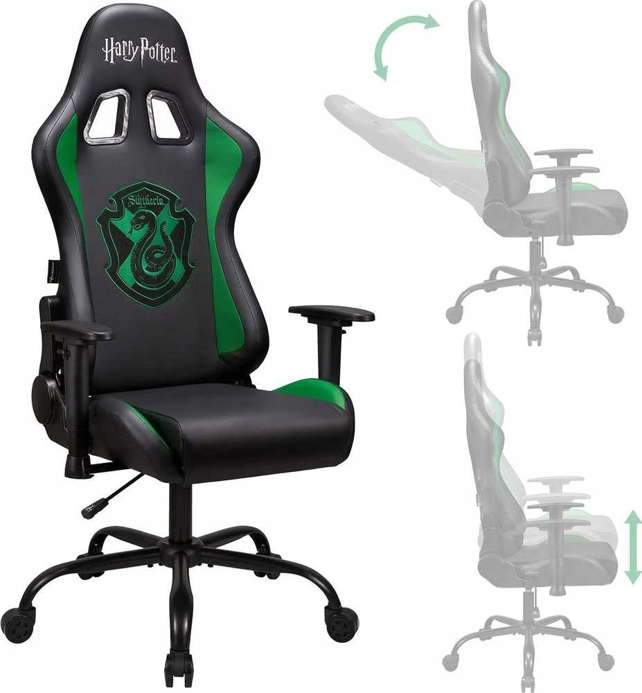 „Subsonic Pro“ žaidimų kėdė „Harry Potter Slytherin“ (L-XL dydis)