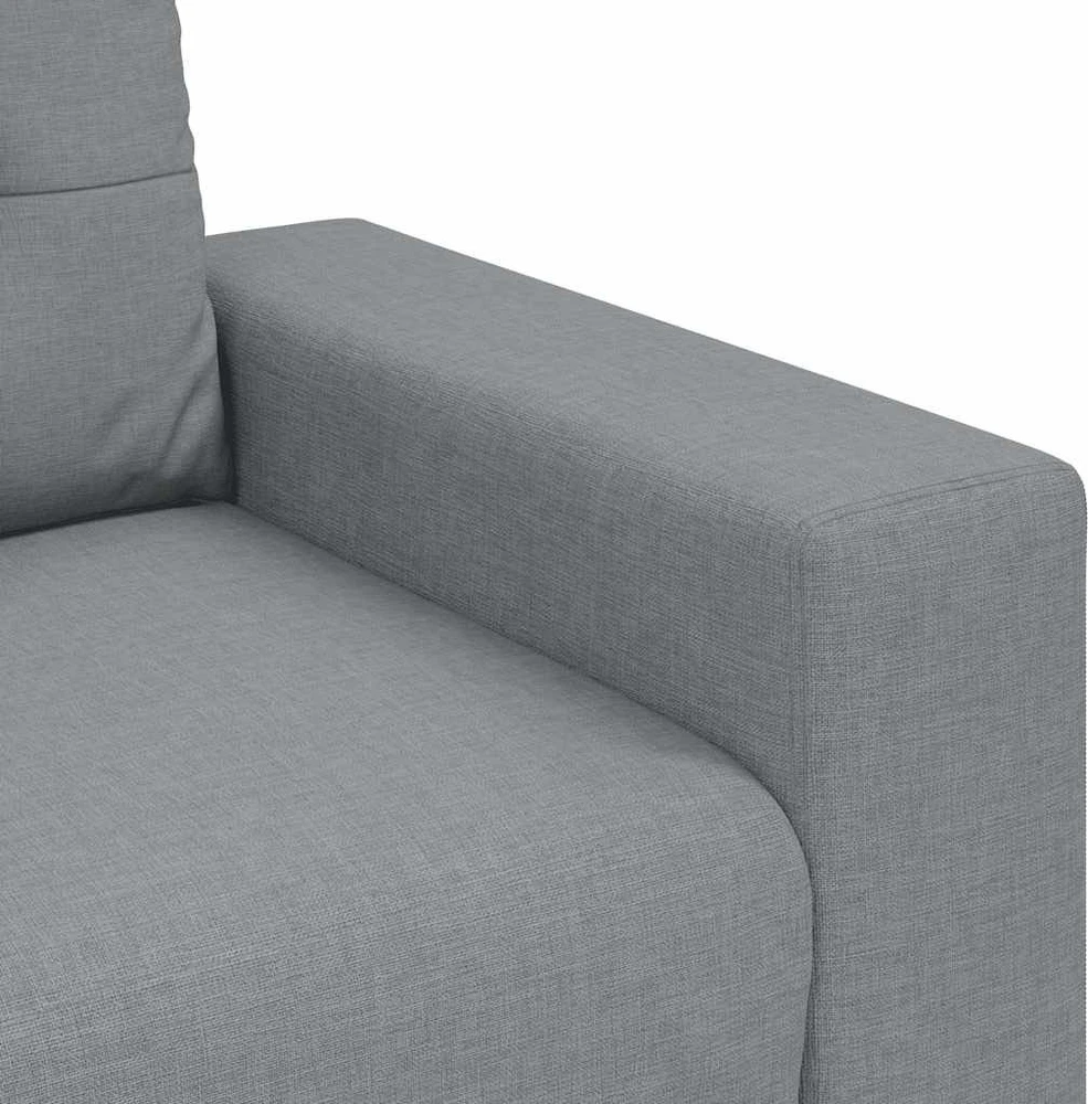 Sofa-kėdė, šviesiai pilka, 100x78x80 cm, audinys